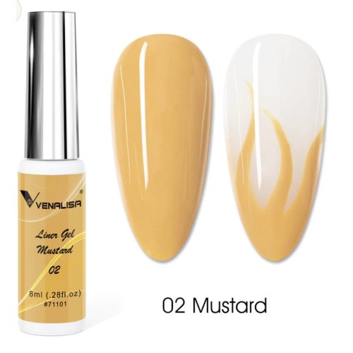 Venalisa Liner gél 8 ml Nr.02 (Mustard) 