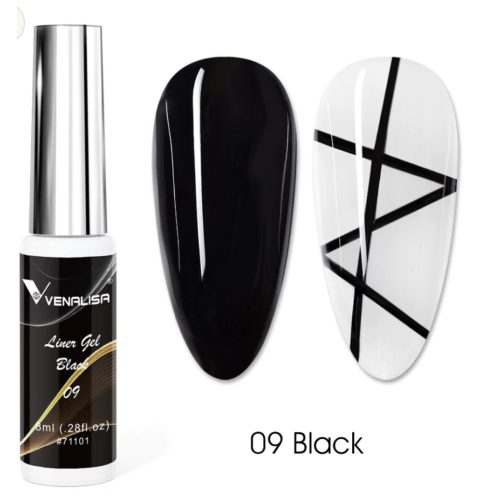 Venalisa Liner gél 8ml Nr.09. (Black) 