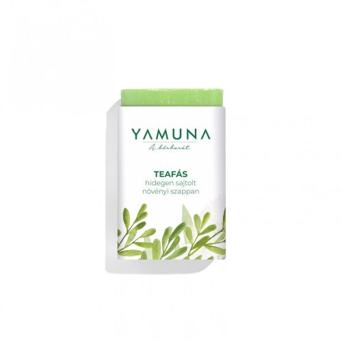 Yamuna Teafás hidegen sajtolt szappan 110g