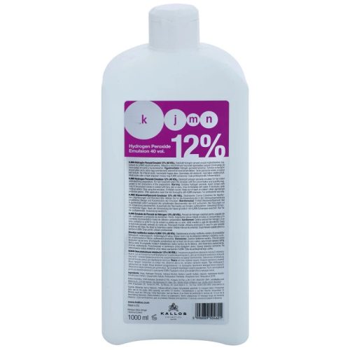  Kallos KJMN Hydrogen Peroxide aktiváló emulzió 12% 40 vol. 1000ml