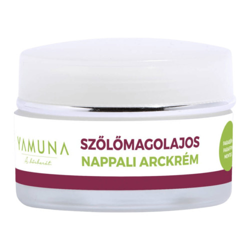 Yamuna Szőlőmagolajos nappali arckrém 50ml