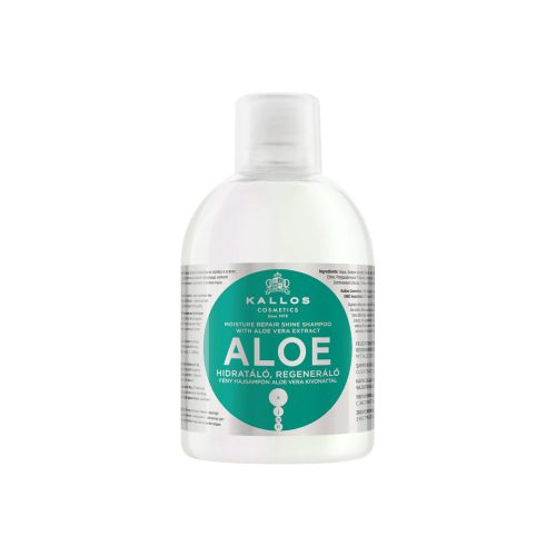 KJMN Hidratáló, Regeneráló Fény Hajsampon Aloe Vera kivonattal 1000l