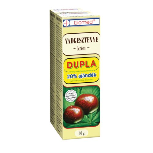 Biomed Vadgesztenye Krém DUPLA 2x60 g