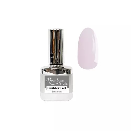 Ecsetes építő zselé 12ml #101 Milky pink