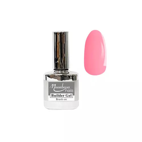 Ecsetes építő zselé 12ml #118 Flamingo