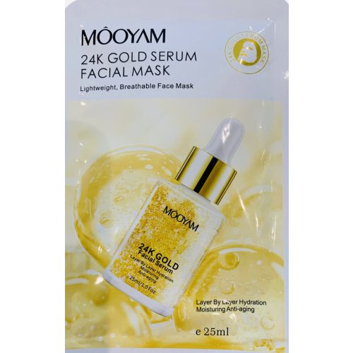 Fátyolmaszk 24K Gold serum 25ml