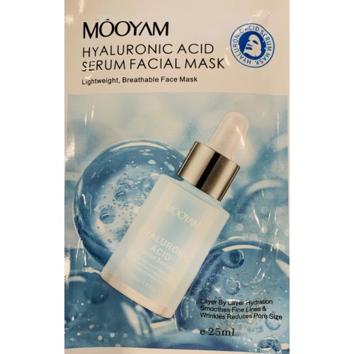 Fátyolmaszk Hyaluronic acid serum 25ml