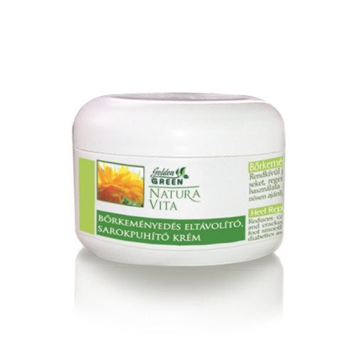 Golden GREEN Natura Vita Bőrkeményedést Eltávolító Sarokpuhító Krém 125 ml