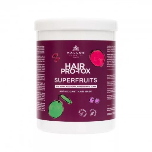  Kallos hajpakolás Hair Pro-Tox Superfruits 1000 ml 