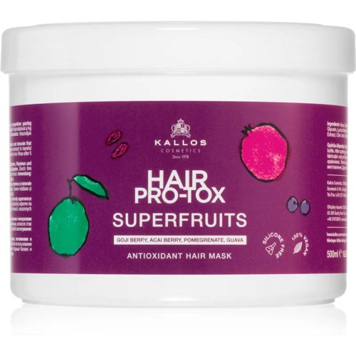  Kallos hajpakolás Hair Pro-Tox Superfruits 500ml